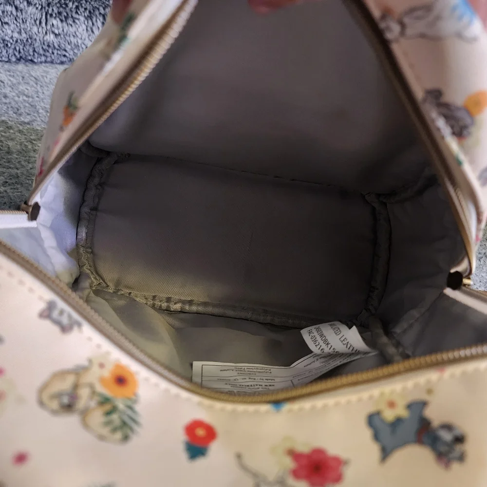 Loungefly Disney Pets Dogs & Cats Floral Backpack *FLAW